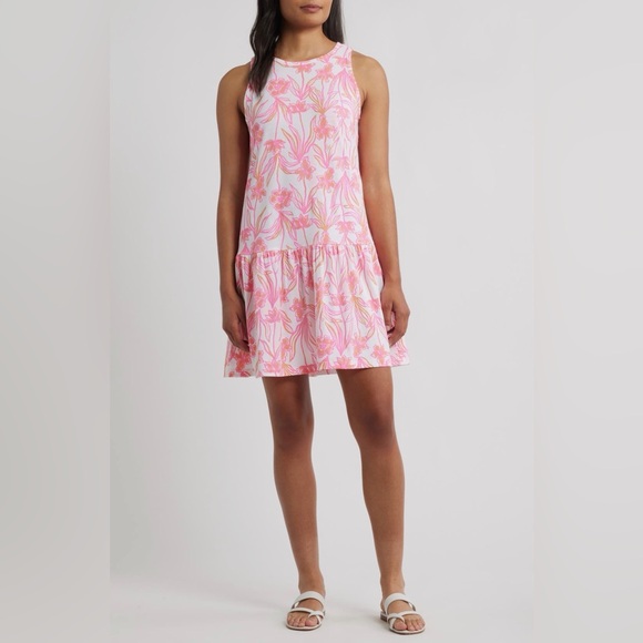 Lilly Pulitzer Dresses & Skirts - Lilly Pulitzer Dixi Tiered Cotton Sleeveless Dress
